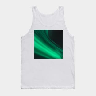 Beautiful Northern Lights Aurora Over The Night Sky in Iceland Tank Top
